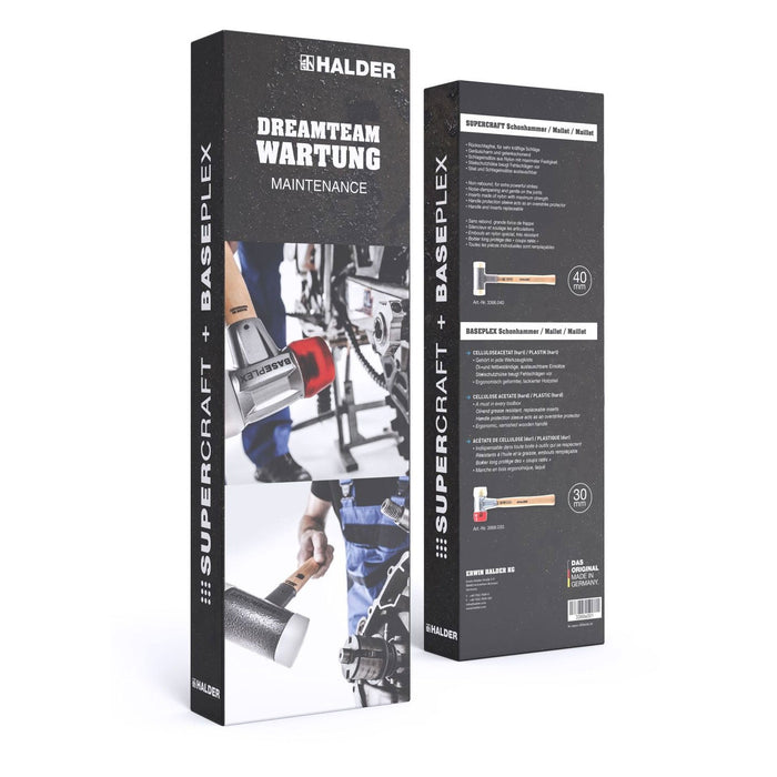 Halder Dreamteam Maintenance Plusbox 40 - Soft-Face Mallets