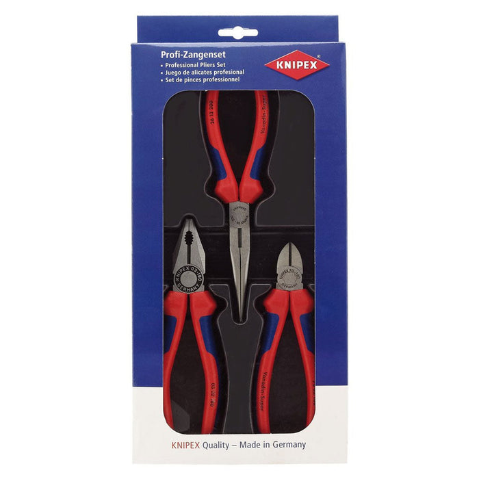 Knipex Plier Assembly Pack (Combi/Snipe/Cutter) (3 Piece)