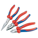 Knipex Plier Assembly Pack (Combi/Snipe/Cutter) (3 Piece)