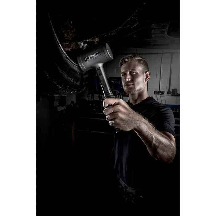 Halder BLACKCRAFT Soft-Face Mallet with Steel Tube Handle Non-Rebound 900g