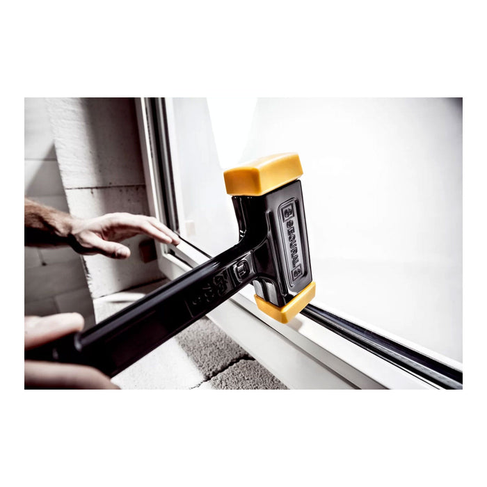 Halder SECURAL Soft-Face Mallet Non-Rebound 35x45mm Polyurethane Rectangular Inserts 1000g