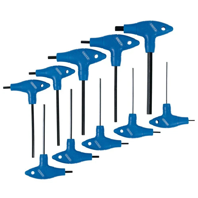 Draper Tools Imperial T-Handle Hexagon Key Set (10 Piece)