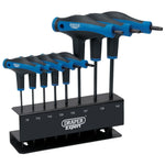 Draper Tools Soft Grip T Handle Draper TX-STAR® Key Set (8 Piece)