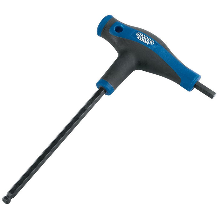 Draper Expert Soft Grip T-Handle Hexagon & Ball End Key 5.0mm