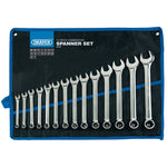 Draper Tools HI-TORQ® Metric Combination Spanner Set 14 Piece 34236