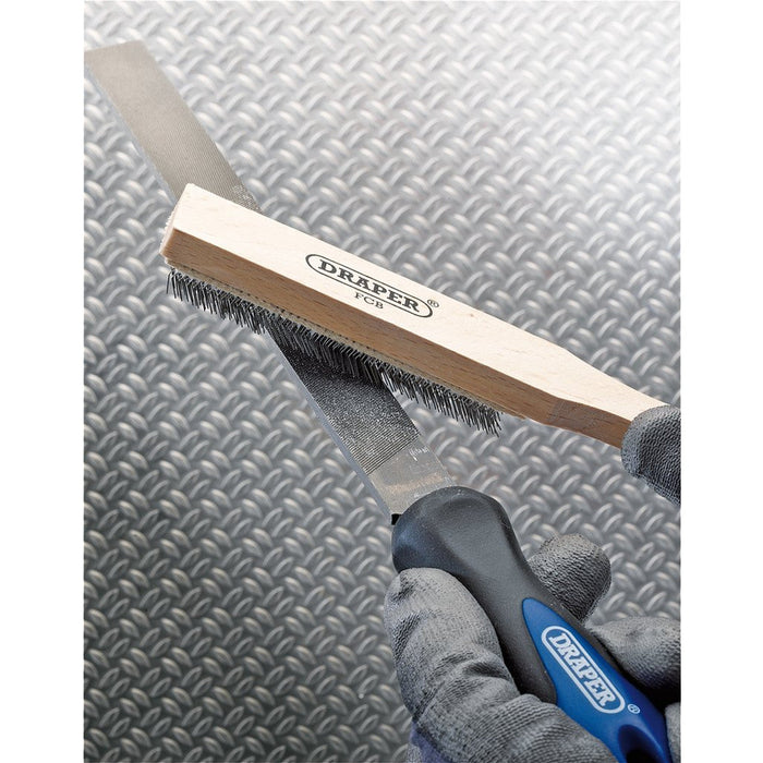 Draper Tools 210mm File Cleaning Brush