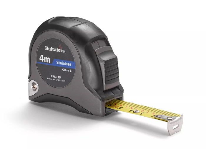Hultafors 350403 Short Stainless Steel 4m Measuring Tape PRSS