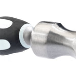 Draper Tools Pound Thru Plain Slot Soft Grip Screwdriver 6.5x150mm 35183