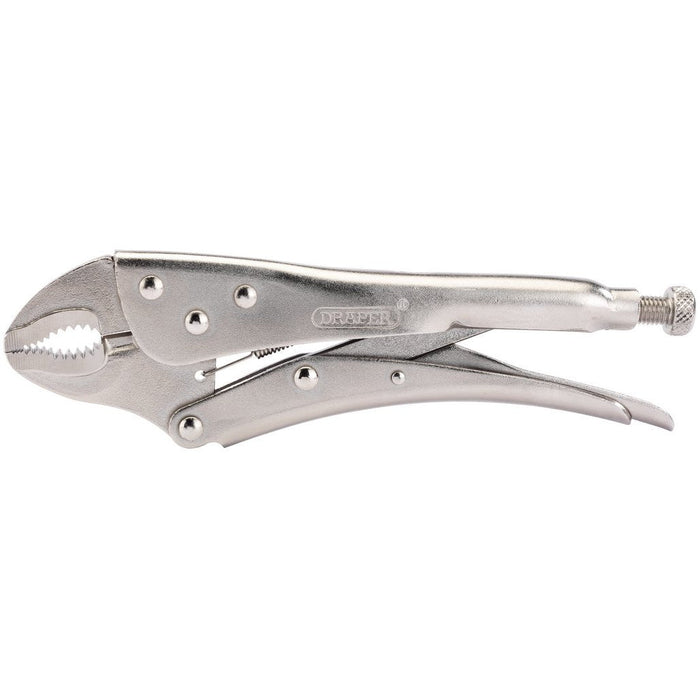Draper Tools Curved Jaw Self Grip Pliers 220mm 35369
