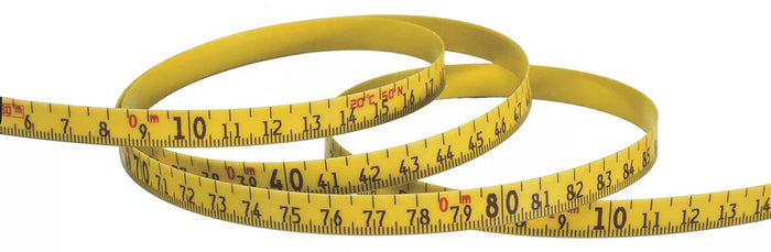 Hultafors 357403 Measuring Bench Tape Steel 10m Right to Left Scale TRB