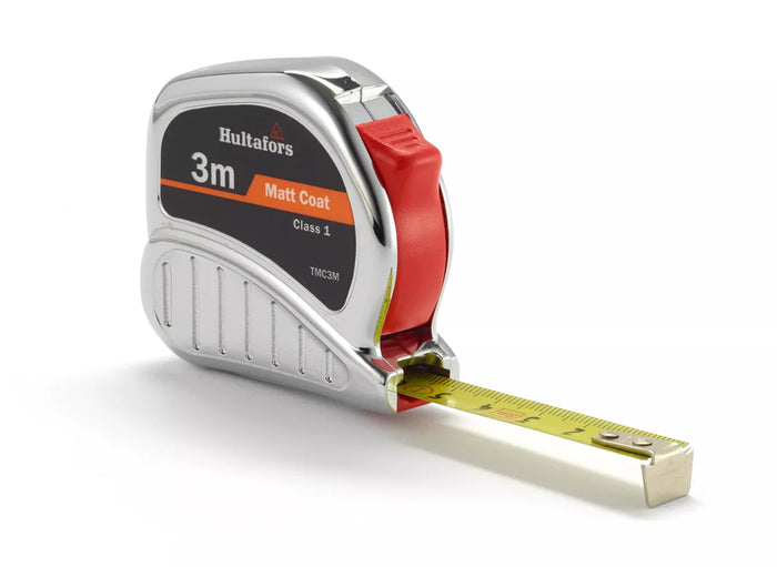 Hultafors 368003 Short Measuring Tape 3m Steel TMC