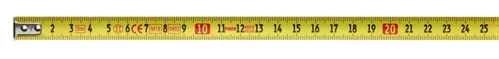 Hultafors 368403 Short Measuring Tape 3m Steel TLII