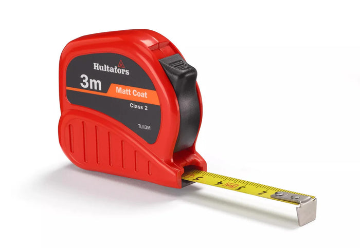 Hultafors 368403 Short Measuring Tape 3m Steel TLII