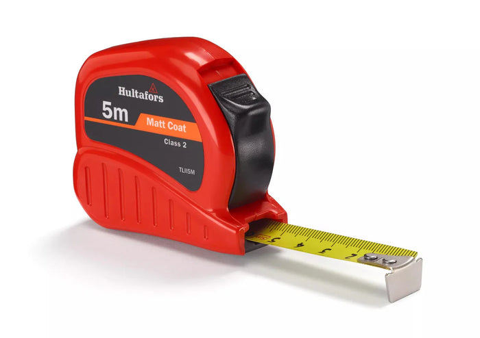 Hultafors 368503 Short Measuring Tape 5m Steel TLII