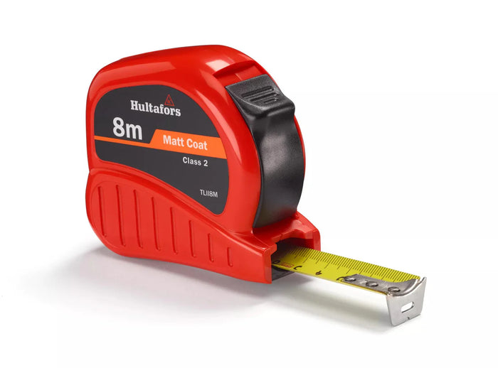 Hultafors 368603 Short Measuring Tape 8m Steel TLII