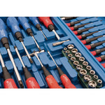 Draper Tools Screwdriver, Socket and Bit Set (70 Piece)