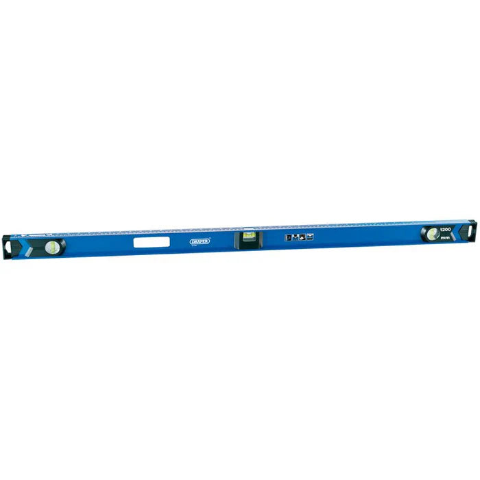 Draper Tools I-Beam Levels with Side View Vial 1200mm