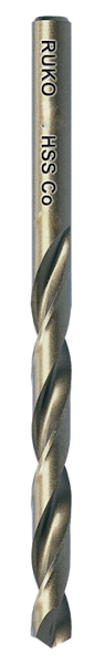 Ruko Twist Drill Bit DIN 338 10.2mm HSS Co5
