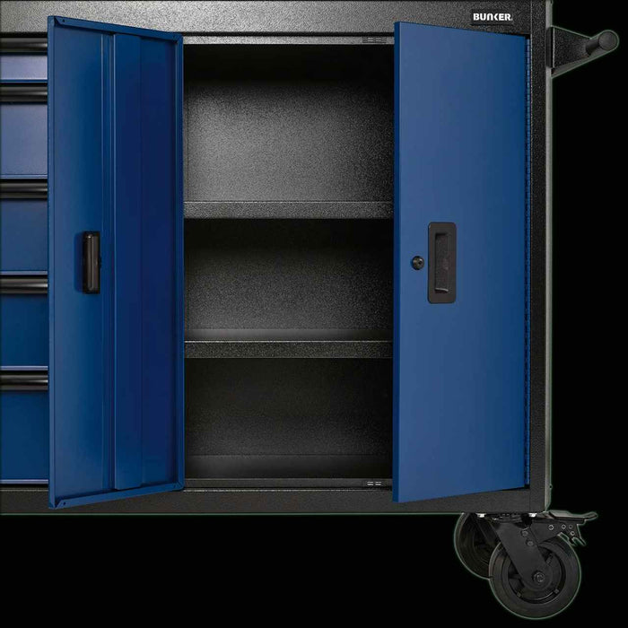 Draper 24254 Bunker 13 Drawer Combined Roller Cabinet and Tool Chest 52