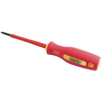Draper Tools Fully Insulated Soft Grip Cross Slot Screwdriver No.0x75mm 46527
