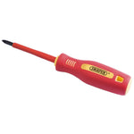 Draper Tools Fully Insulated Soft Grip Cross Slot Screwdriver No.1 x 80mm 46528