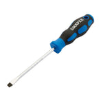 Draper Tools 5.0 x 100mm Plain Slot Screwdriver with Soft Grip Handles 48922