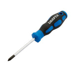 Draper Tools Cross Slot Screwdriver with Soft Grip Handles No.1 x 75mm 48931