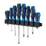 Draper Tools Soft Grip Screwdriver Set 8 Piece 48933
