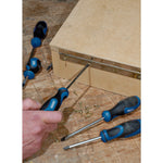 Draper Tools Soft Grip Screwdriver Set 8 Piece 48933