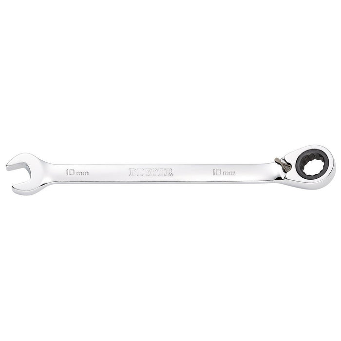 Draper Tools Hi-Torq® Metric Reversible Ratcheting Combination Spanner 10mm 51973