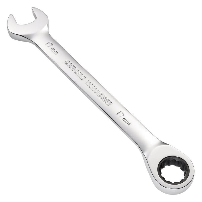Draper Tools Hi-Torq® Metric Reversible Ratcheting Combination Spanner 17mm 52005