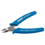Draper Tools Thin Jaw Electronics Nippers, 130mm