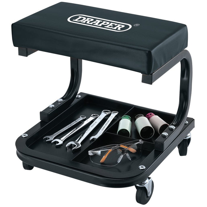 Draper Tools Work Stool with Tool Tray 54243