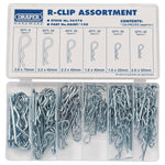Draper Tools R Clip Assortment (150 Piece)