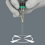 Wera Kraftform Kompakt Pistol RA-R 1, 7 Piece Bit Set