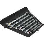 Wera 6007 Joker Imperial 8 Set 1 Ratcheting Combination Spanner Set  Imperial 8 Piece 020385