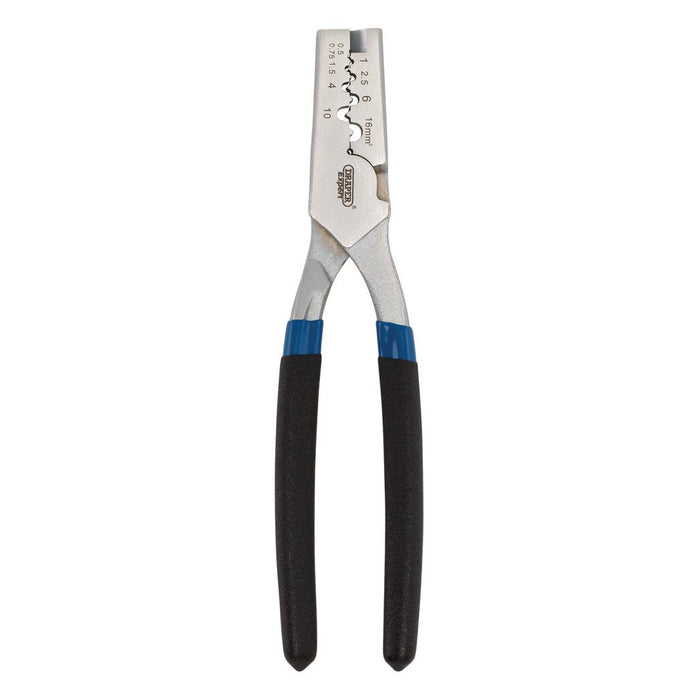 Draper Tools 9 Way Crimping Plier Ferrule Cable Wire Crimping Tool 190mm 62226