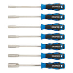 Draper Tools Nut Spinner Set with Soft-Grips, 7 Pce