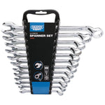 Draper Tools Hi-Torq® Metric Combination Spanner Set, 8-22mm (12 Piece)