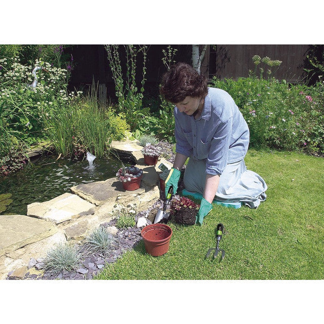 Draper Tools Carbon Steel Heavy Duty Hand Fork & Trowel Set, 2 Pce