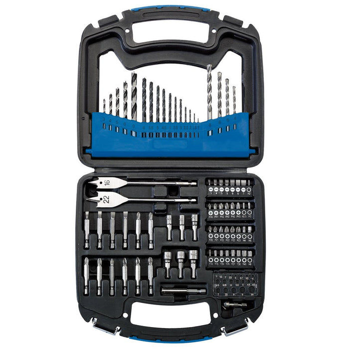 Draper Tools Drill and Accessory Kit, 75 Pce