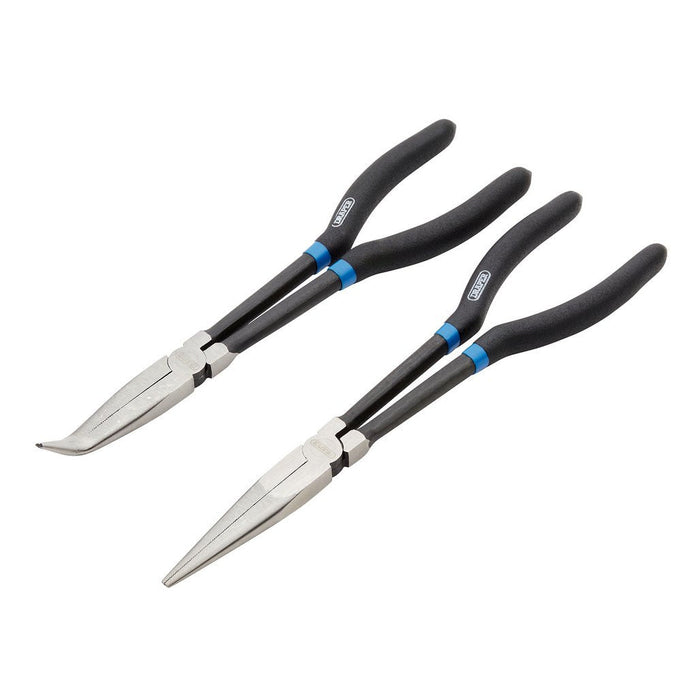 Draper Tools Long Reach Long Nose Pliers Set 2 Piece 69287