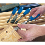 Draper Tools Bevel Edge Wood Chisel Set 4 Piece 69619