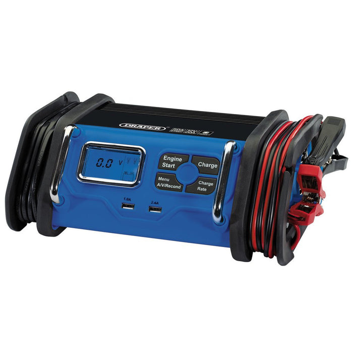 Draper 12V Battery Starter Charger 20A