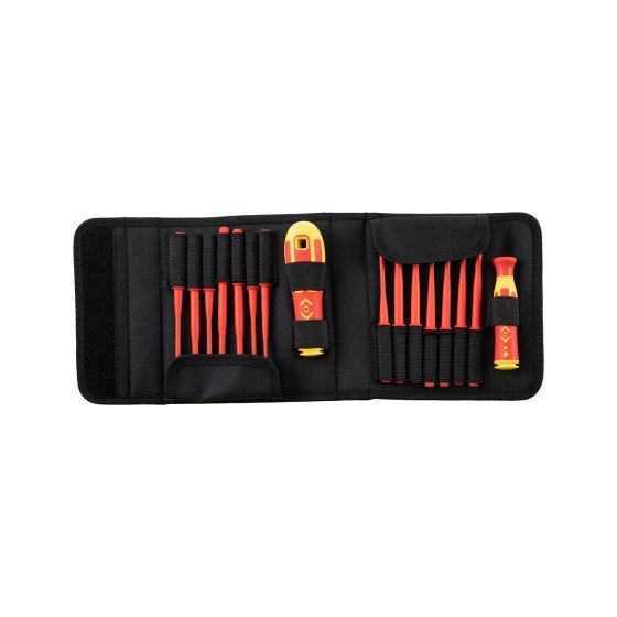 C.K Tools VDE Interchangeable Slim Set 16 Piece T4935