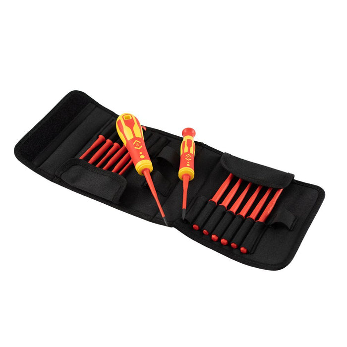C.K Tools VDE Interchangeable Slim Set 16 Piece T4935