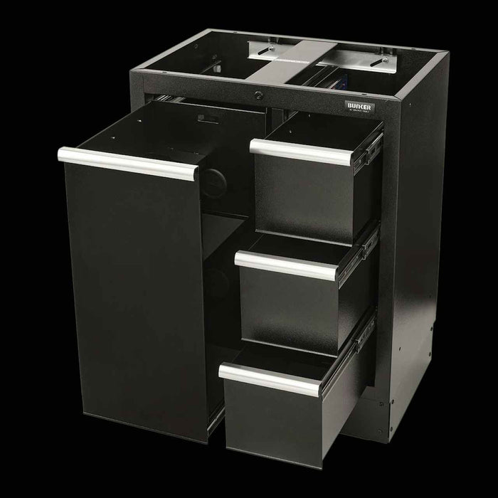 Draper 18843 Bunker Modular Power Tool Base Cabinet 4 Drawer 680mm