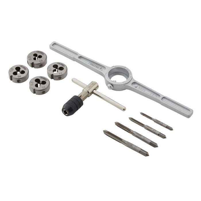 Draper Tools Metric Tap and Die Set, 10 Pce