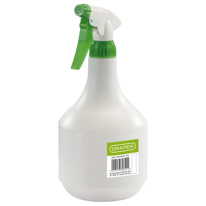 Draper Tools Plastic Spray Bottle 1000ml 80620