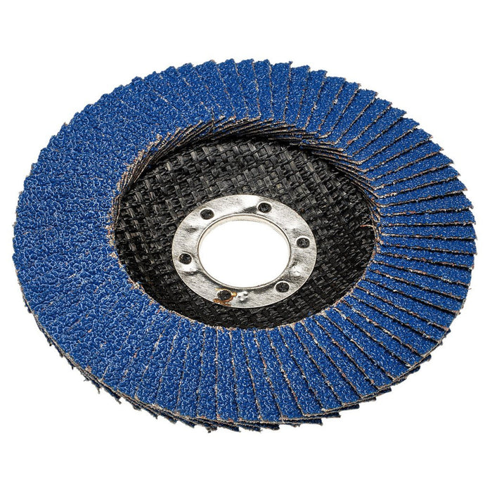 Draper Zirconium Oxide Flap Disc 115 x 22.23mm 40 Grit